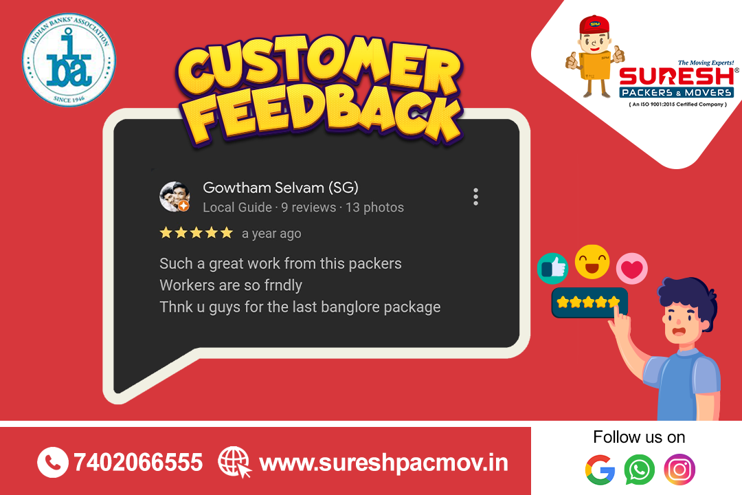 Best Packers and Movers in Salem, Tamilnadu